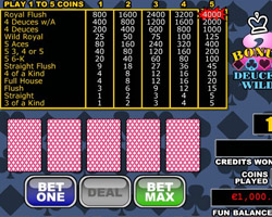 Vidéo poker la riviera